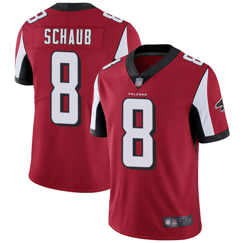 Atlanta Falcons Limited Red Men Matt Schaub Home Jersey NFL Football 8 Vapor Untouchable